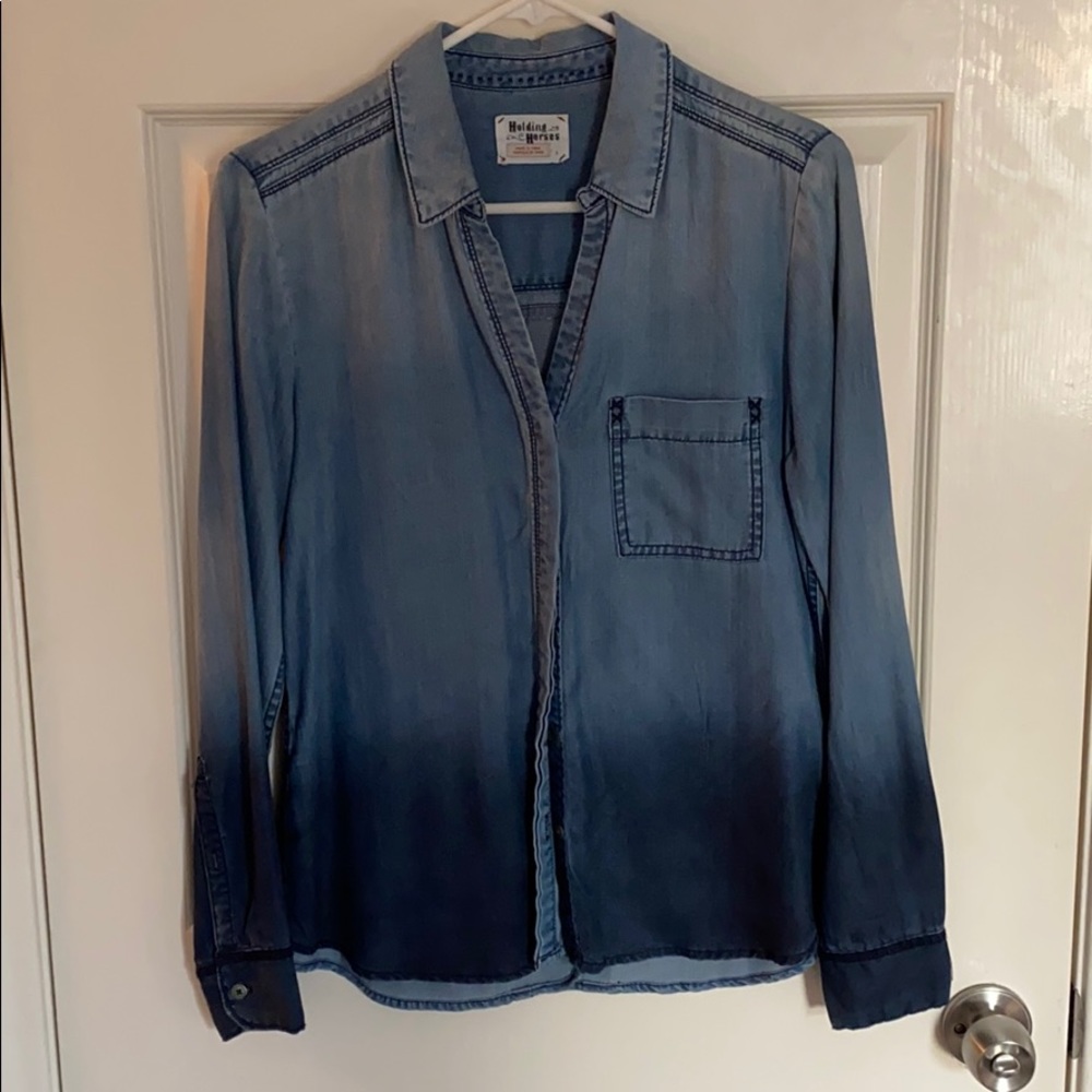 Anthropologie Chambray